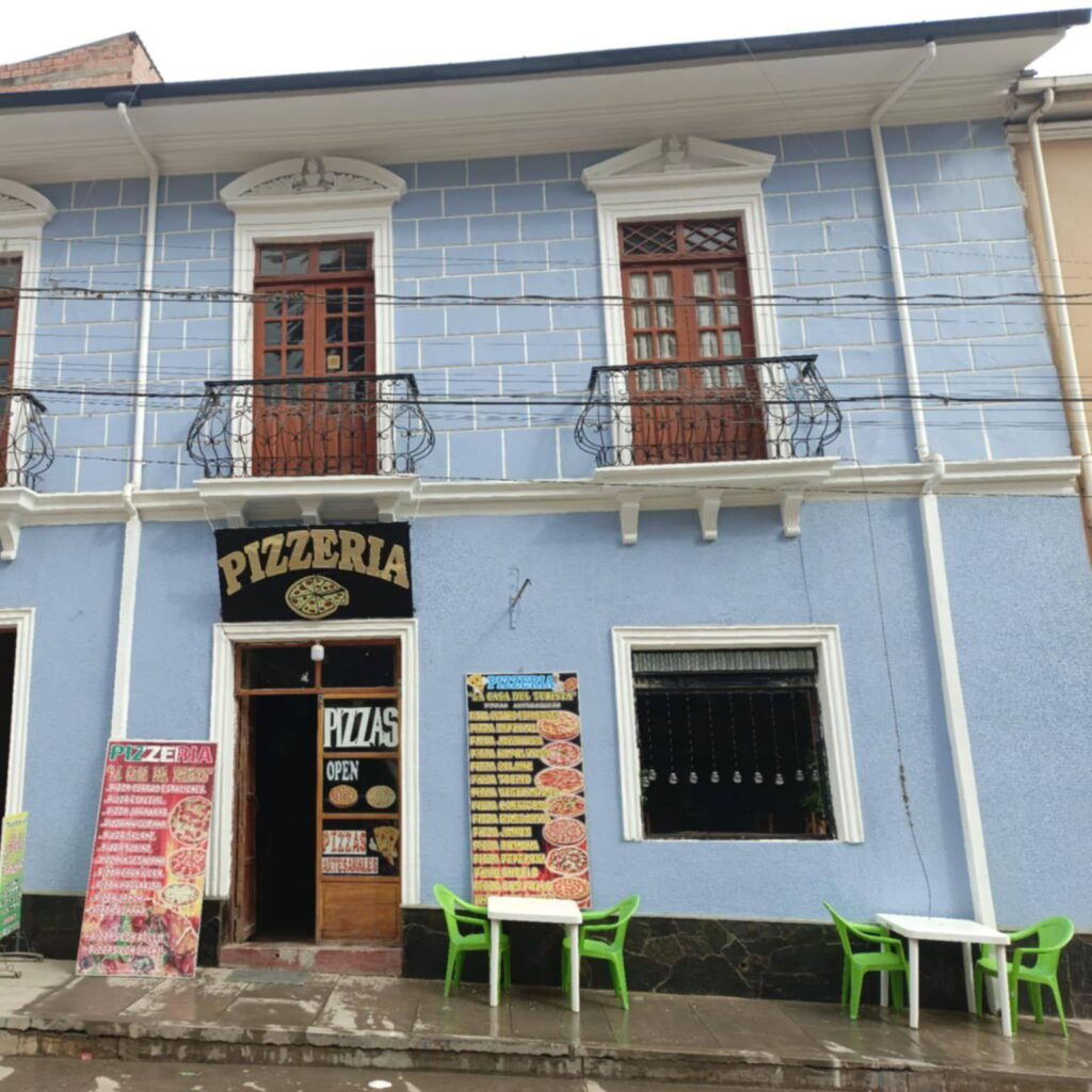 Pizzeria "La Casa Del Turista " en Sorata