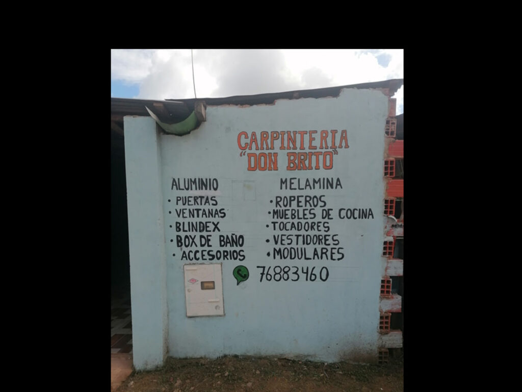 DON BRITO " carpintería en aluminio y melamina"