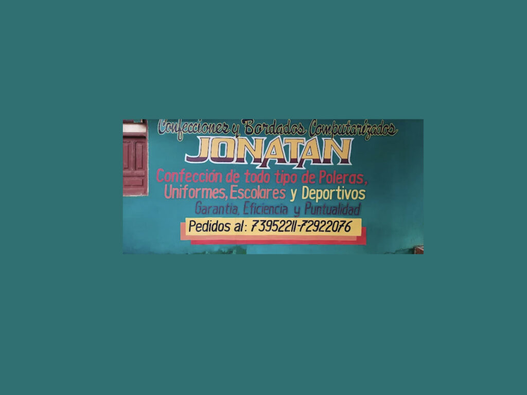 CONFECCIONES Y BORDADOS JONATAN